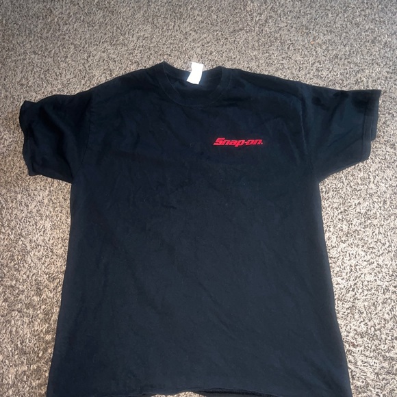 Vintage Snap-On Tools Eagle USA Flag T-Shirt Eagle Sz Large - Picture 3 of 5